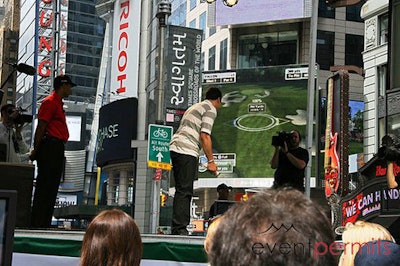 EA’s Tiger Woods PGA Tour 10 Event – Times Square, NYC