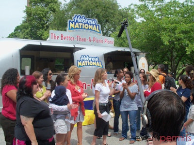 Hebrew National’s “Picnic” draws a crowd on Randall’s Island in New York