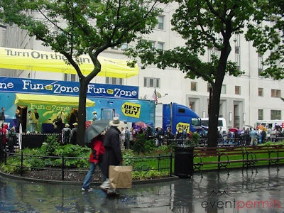 Best Buy Fun Zone at Madison Square Park