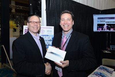 The winner of the BizBash giveaway received an iPad Mini.
