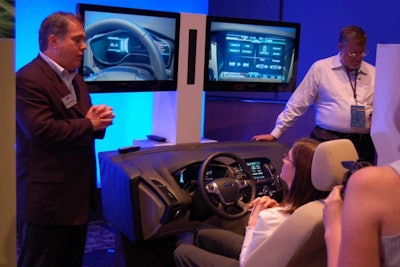 Ford gave bloggers a sneak peek at developing technologies during its 'Forward with Ford' conference. Participants also took vehicles on test drives.