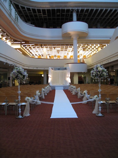 Toronto Reference Library offers grand first floor atrium for wedding ceremonies