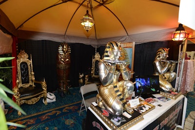 Off the Hookah Fort Lauderdale, the site of the BizBash IdeaFest South Florida's pre-party, hosted a booth.