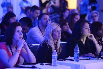 Attendees filled the Event Innovation Forum conference at BizBash IdeaFest South Florida.