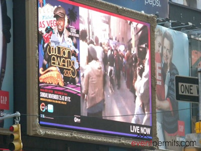 Soul Train Music Awards flash mob