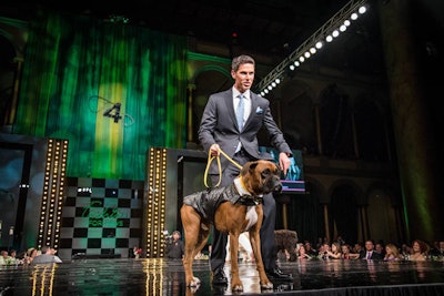 Each of the 70 models who walked the runway with a four-legged friend raised at least $5,000 for the Washington Humane Society. The top individual fund-raiser brought in $37,000.