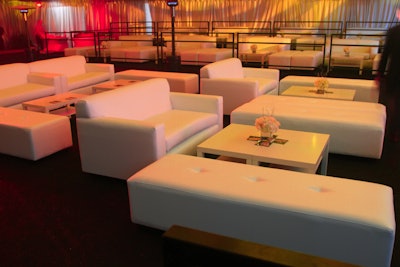 White lounge furniture