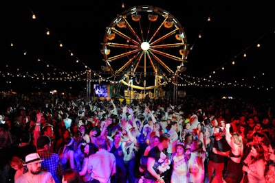 Armani Exchange Neon Carnival at Coachella
