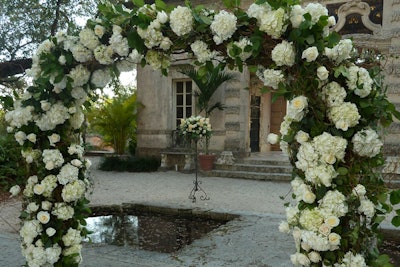 Magnificent floral arches