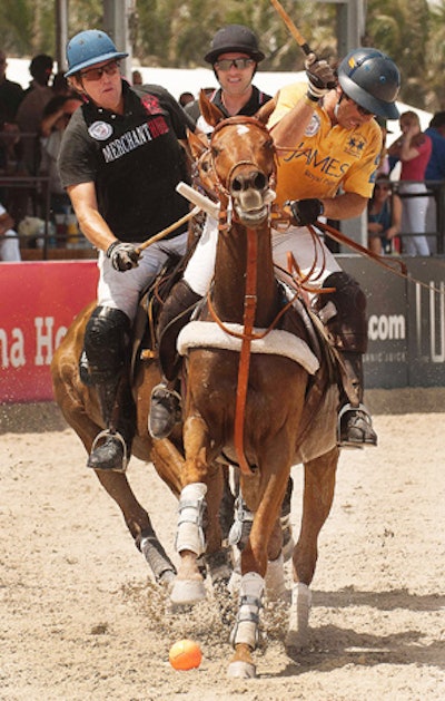 James Royal Palm hotel was among the sponsors at this year's Miami Beach Polo World Cup.