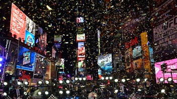 2. New Year's Eve in Times Square