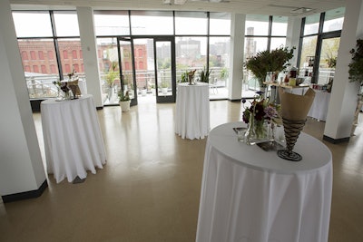 Cafe Space with view of terrace