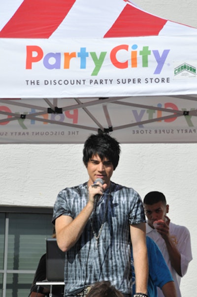 Party City Event with Adam Lambert