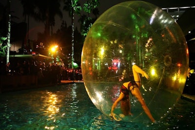 Zen Arts Bubble Sphere at The Roosevelt