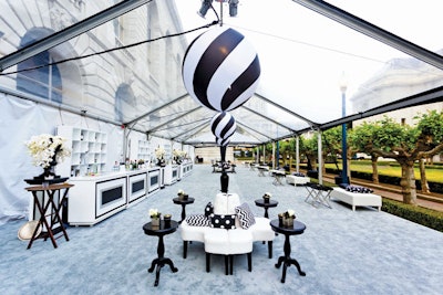 Blueprint Studios designed the San Francisco Symphony’s Black and White Ball in 2012.