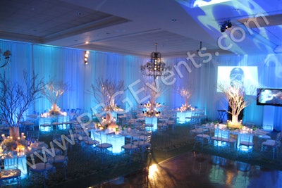 LED Up Lights, Pin Spots and Illuminated Ice Tables