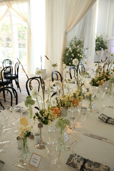 Fresh-Picked Floral Centerpieces