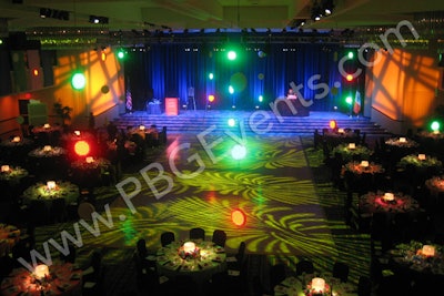 Wireless Gobo Effects and LED Lighting
