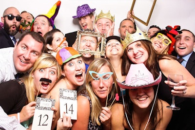 If 10 People go into the booth, The Modern Photobooth will print 10 copies