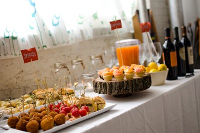 Example of catering from Real Kitchen