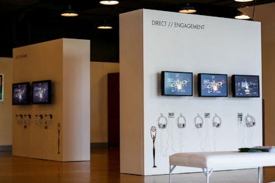 An interactive Winners Gallery, which allowed attendees to view 400 works from 10 different mediums, included a touch-screen format that allowed guests to browse and watch the winning commercials.