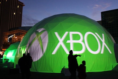 XBox Kinect Dome at Super Bowl XLVII – New Orleans, LA