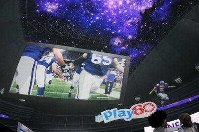 XBox Kinect Dome at Super Bowl XLVII – New Orleans, LA