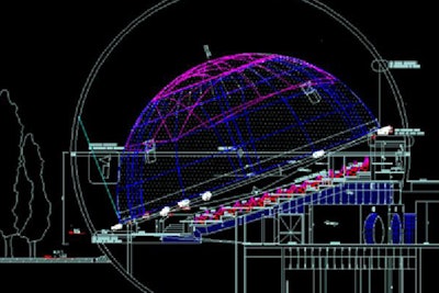 Vortex Immersion Media Architectural Design