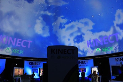 XBox Kinect Dome at Super Bowl XLVI – Indianapolis., IN