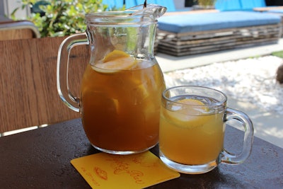 Tea-Rum Punch From the Optimist