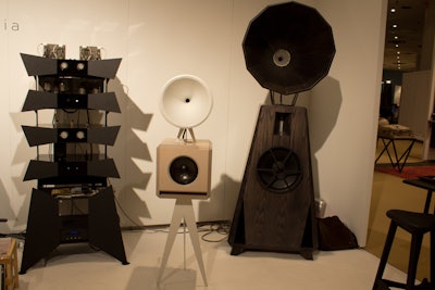 Oswalds Mill Audio's retro speakers are made in Pennsylvania and sold in a showroom in Brooklyn.