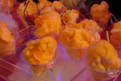 FoodInk offered cotton candy martinis at a Kids' Choice Awards welcome party.