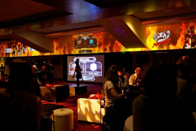 Digital Theming & Projection Mapping For Event Space