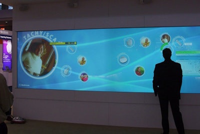 Interactive Projection Walls