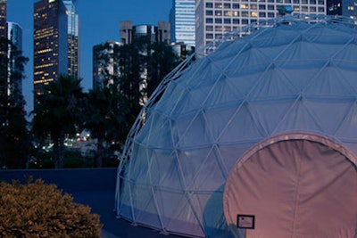Vortex Dome LA Downtown Los Angeles View