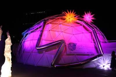 Vortex Dome LA Exterior Theme