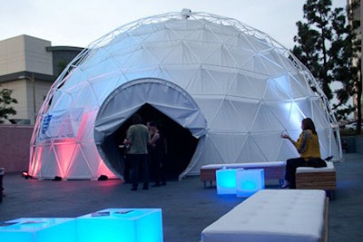 Vortex Dome LA Themed Extra Deck Space