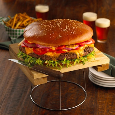 Jake Melnick's Corner Tap's Monster Burger