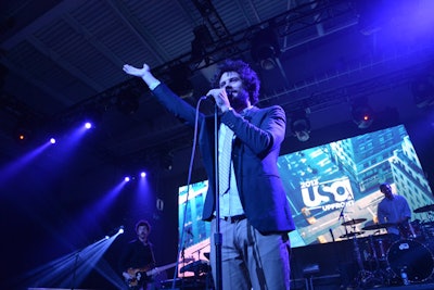 Around 7 p.m., indie band Passion Pit took the stage to perform an energetic set that included the hits “Sleepyhead” and “Cuddle Fuddle.”