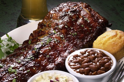 Our famous lip-smackin’ ribs