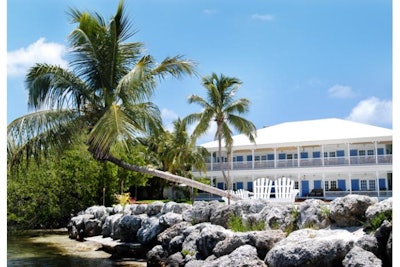 View from Private Dock at the Beach and Pierre’s at Morada Bay