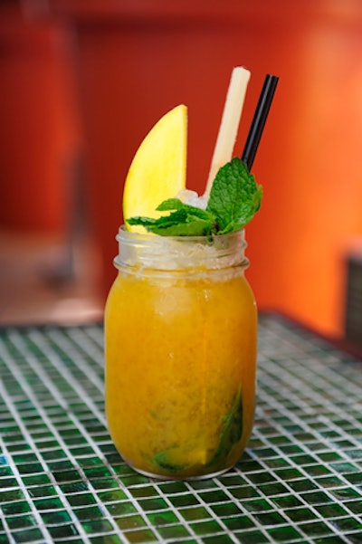 The Skybar at the Mondrian Los Angeles is offering a few new takes on the classic mojito, including a spicy mango mojito muddled with serrano peppers.