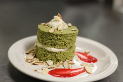 Matcha Cake From Sticky Fingers Bakery and Teaism
