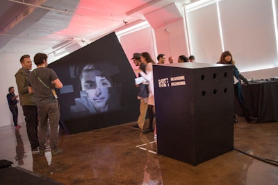 The Storyscapes pop-up offered a range of interactive media projects for guest participation. For example, Journal of Insomnia is a documentary project that gathers personal reflections on sleepless nights from insomniacs around the world. At the event, guests could enter a dark, enclosed space to recreate the feeling of sleeplessness while answering questions about the meaning of insomnia.