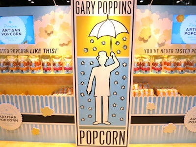 Gary Poppins Popcorn at the Sweets & Snacks Expo