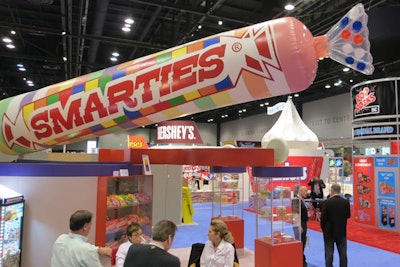 Smarties at the Sweets & Snacks Expo
