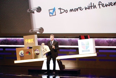 Last year Univision made a splash with its presentation to media buyers during Upfront Week.