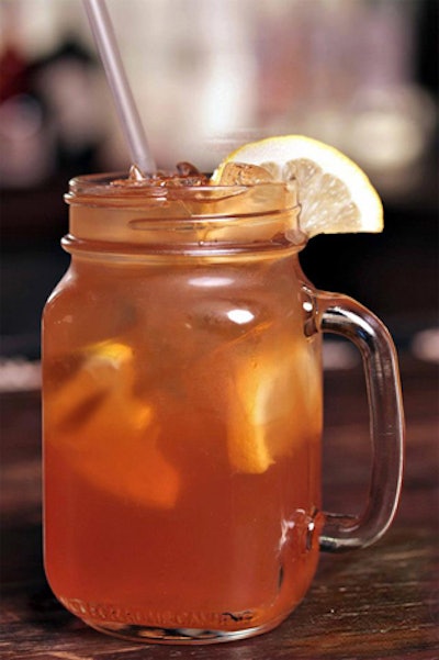 This summer, Ainsworth Park in New York will offer its take on sweet tea, made with Belvedere Lemon Tea vodka, Aperol, lemon juice, simple syrup, and iced tea, served in a summer-appropriate Mason jar.