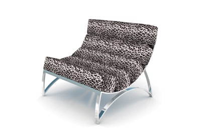 Arctic 5 Snow Leopard chair, price upon request, available nationwide from Lounge22 powered by CORT Event Furnishings