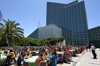 Attendees mingled at the Event Innovation Forum luncheon.